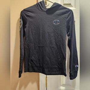 Champion Black Pullover with Iconic Logo Boys L